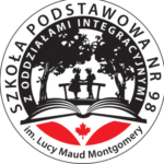 Logo grupy Szkoła Podstawowa nr 98 z Oddziałami Integracyjnymi im. Lucy Maud Montgomery w Warszawie